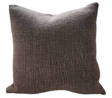 Rust Textured Throw Pillow 22" x 22"