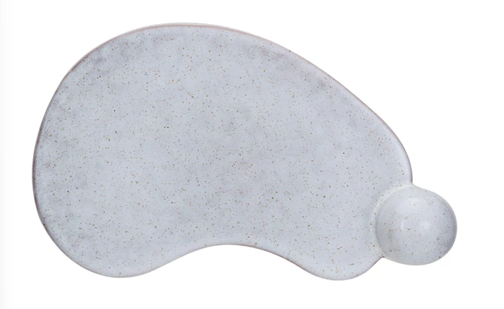 Stoneware Tray w/ Ball