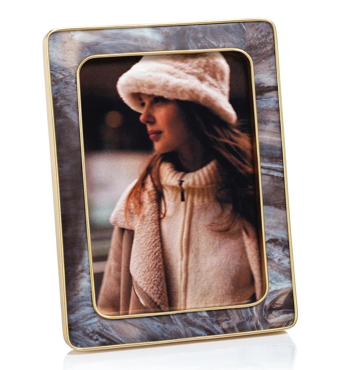 MARBLED RESIN FRAME
