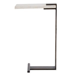 C-Shape Drink Table 15.5W x 11D x 25H