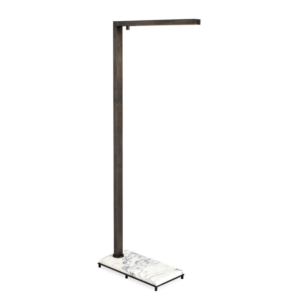 Illume Floor Lamp - Marble/Bronze