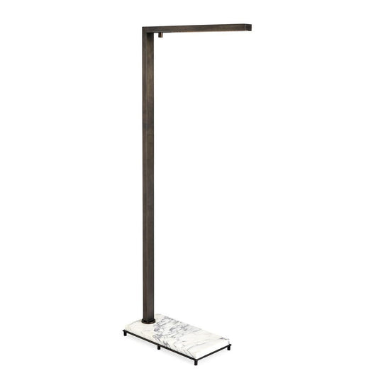 Illume Floor Lamp - Marble/Bronze