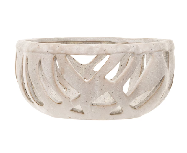 Stoneware Bread Basket