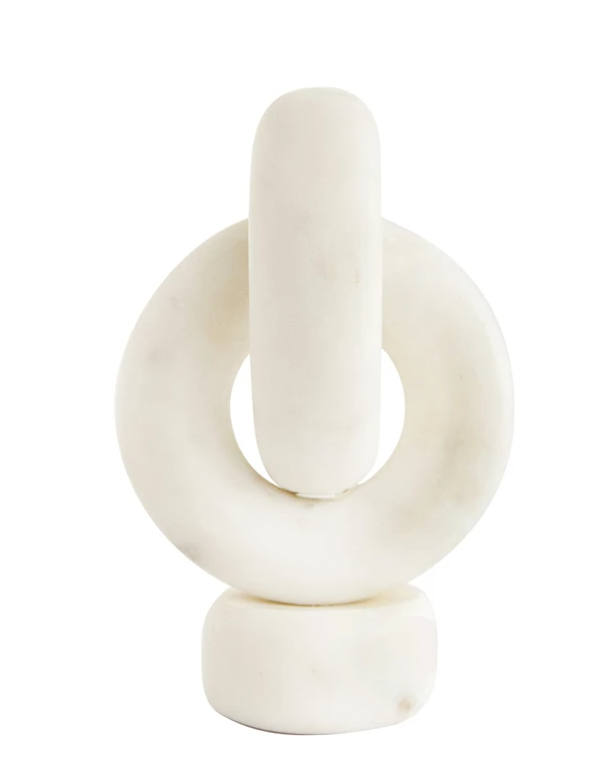 Marble Chain Link Taper Holder