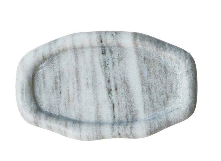 Marble Organic Shaped Tray