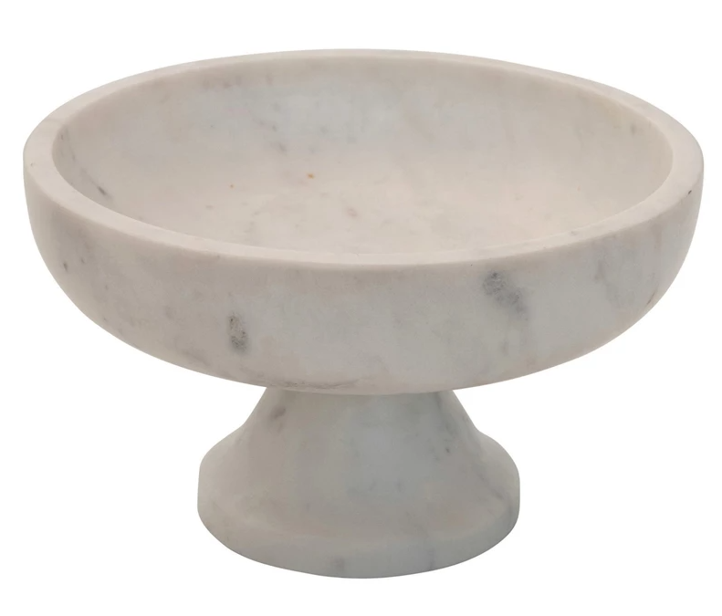 Marble Footed Bowl