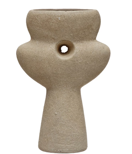 Terracotta Sculptural Vase