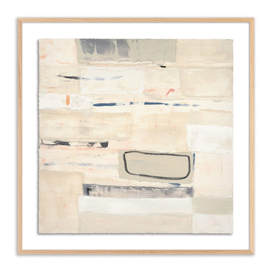 Layered Landscape I Love 40" x 40"