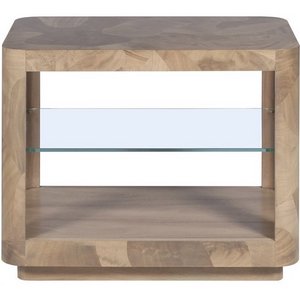 Verge End Table      30"W x 20"D x 25"H