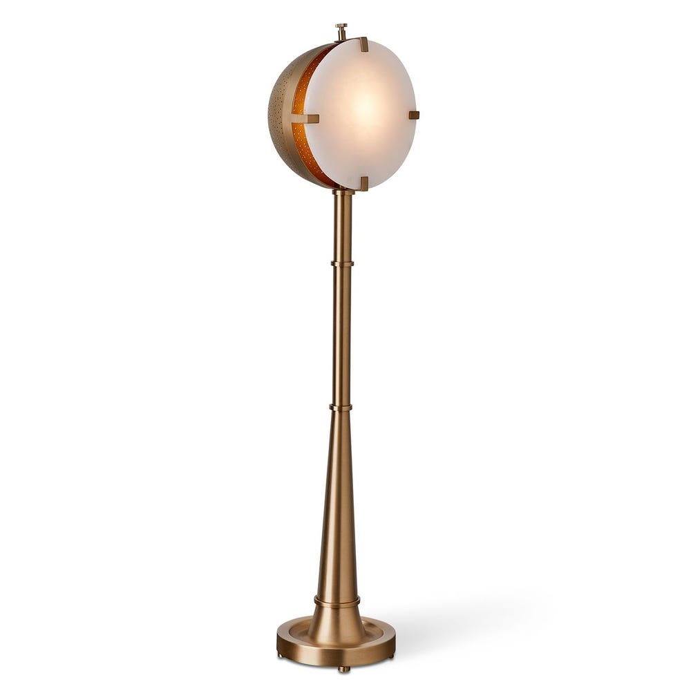 Headlight Table Lamp - Brass