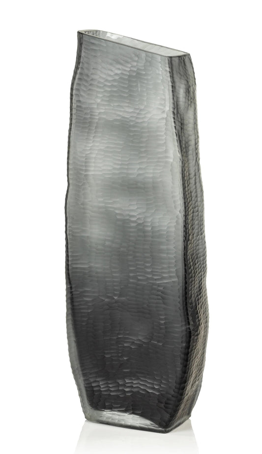 INDIGO GLASS VASE