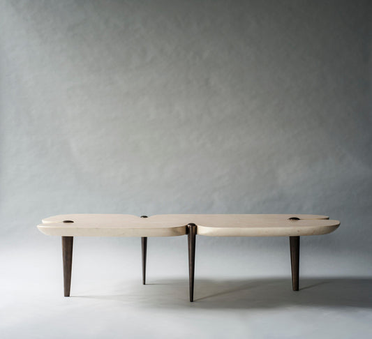 Contour Coffee Table 63.5" W x 39" D x 15.5" H