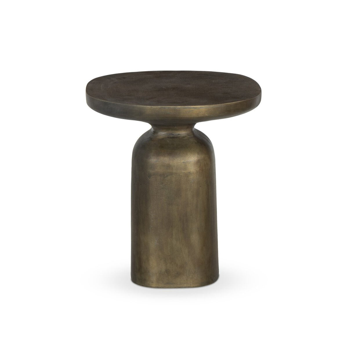 Odessa End Table - Brass