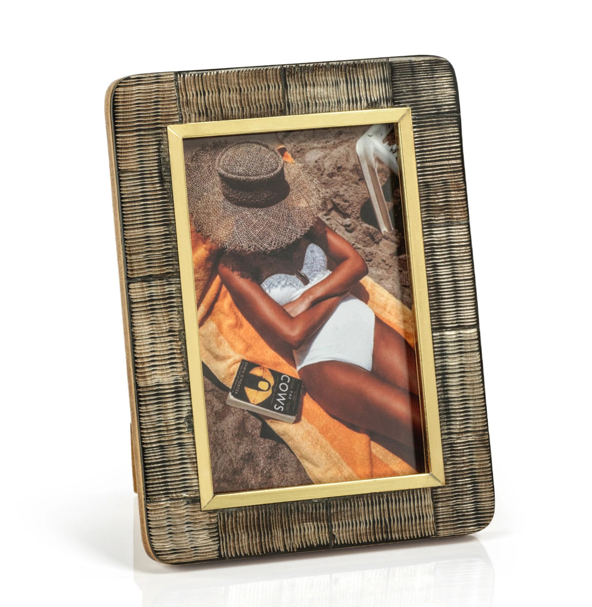 SHAGRIN INLAID FRAME