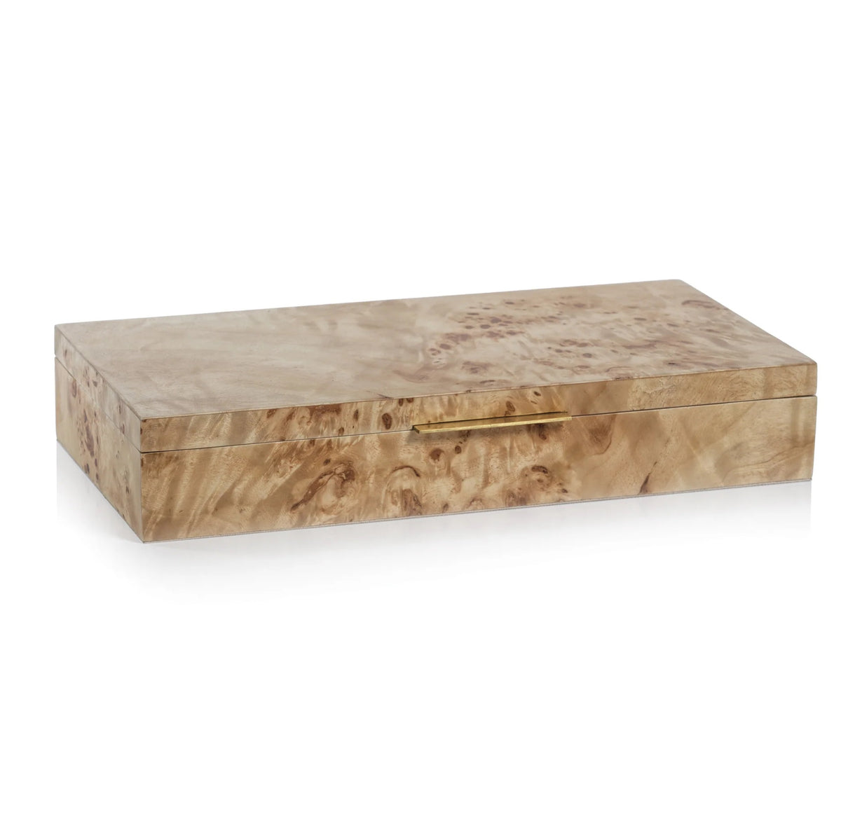BURLWOOD VENEER BOX - S
