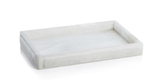 Côte d'Azur Alabaster Vanity Tray - 11 in