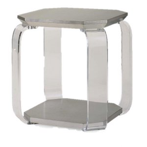 Modern End Table 25"W x 25"D x 26.5"H